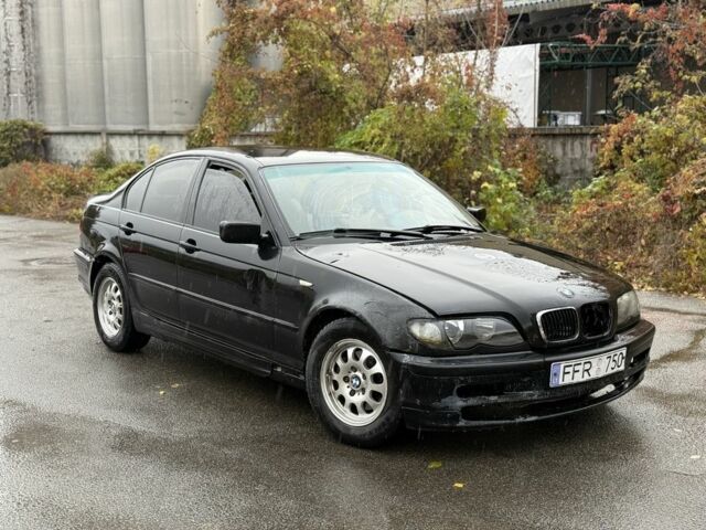 Черный БМВ 3 Серия, объемом двигателя 2 л и пробегом 350 тыс. км за 1300 $, фото 1 на Automoto.ua