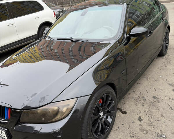 Черный БМВ 3 Серия, объемом двигателя 2.5 л и пробегом 233 тыс. км за 6800 $, фото 1 на Automoto.ua