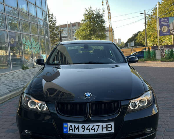 Черный БМВ 3 Серия, объемом двигателя 2 л и пробегом 370 тыс. км за 6200 $, фото 2 на Automoto.ua