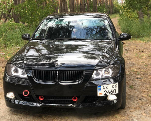 Черный БМВ 3 Серия, объемом двигателя 2 л и пробегом 350 тыс. км за 7900 $, фото 1 на Automoto.ua
