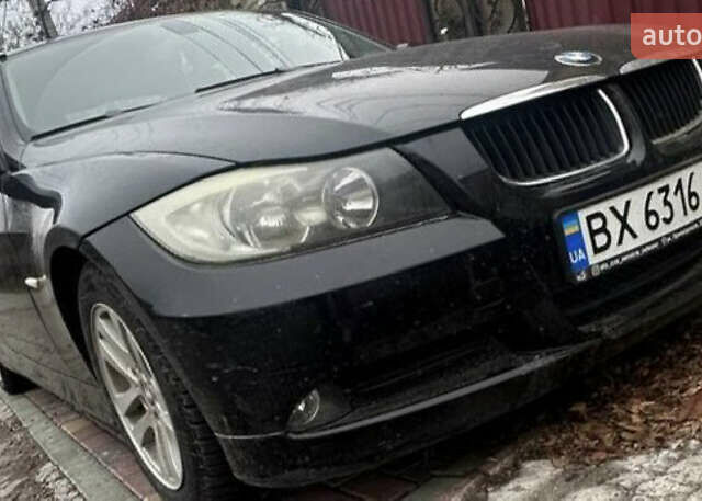 Черный БМВ 3 Серия, объемом двигателя 2 л и пробегом 184 тыс. км за 7200 $, фото 2 на Automoto.ua