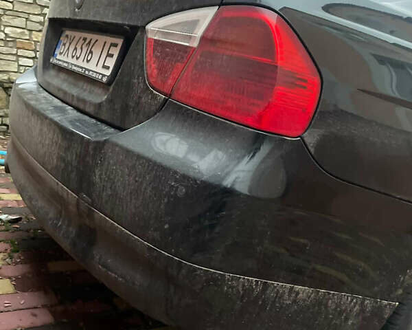 Черный БМВ 3 Серия, объемом двигателя 2 л и пробегом 184 тыс. км за 7200 $, фото 6 на Automoto.ua