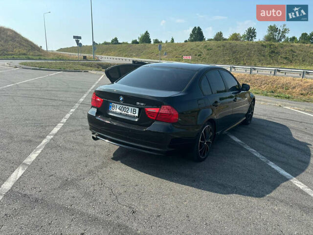 Черный БМВ 3 Серия, объемом двигателя 2 л и пробегом 185 тыс. км за 10000 $, фото 3 на Automoto.ua