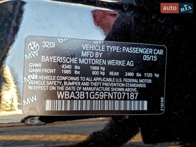 Черный БМВ 3 Серия, объемом двигателя 2 л и пробегом 100 тыс. км за 10700 $, фото 11 на Automoto.ua
