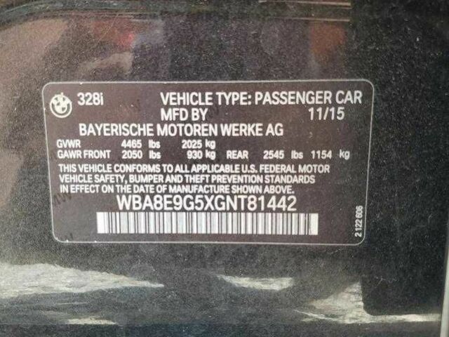 Чорний БМВ 3 Серія, об'ємом двигуна 2 л та пробігом 165 тис. км за 1600 $, фото 11 на Automoto.ua