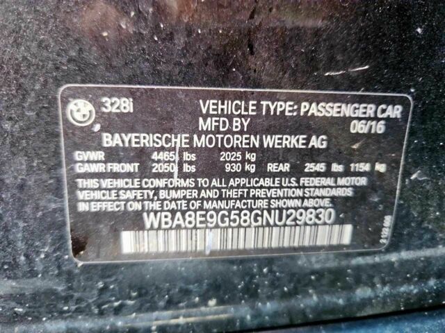 Черный БМВ 3 Серия, объемом двигателя 0 л и пробегом 80 тыс. км за 8000 $, фото 11 на Automoto.ua