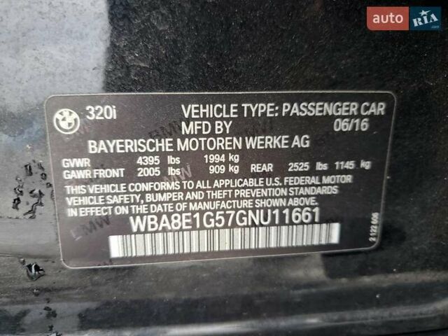 Черный БМВ 3 Серия, объемом двигателя 2 л и пробегом 117 тыс. км за 2600 $, фото 11 на Automoto.ua