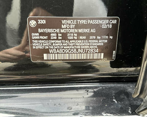 Черный БМВ 3 Серия, объемом двигателя 2 л и пробегом 98 тыс. км за 17500 $, фото 18 на Automoto.ua