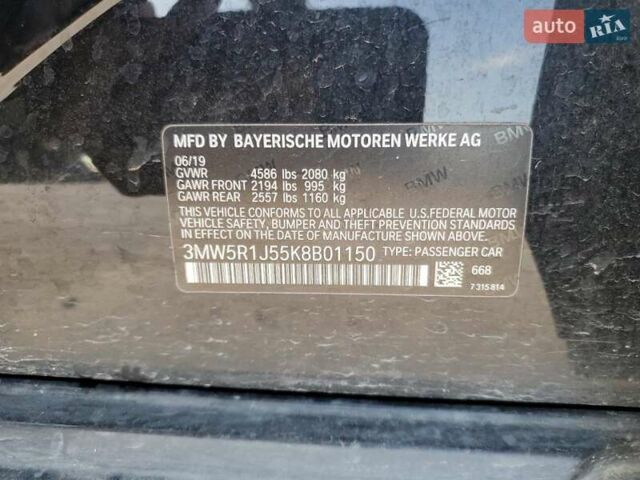 Чорний БМВ 3 Серія, об'ємом двигуна 2 л та пробігом 119 тис. км за 9400 $, фото 11 на Automoto.ua