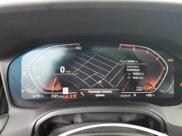 Чорний БМВ 3 Серія, об'ємом двигуна 2 л та пробігом 53 тис. км за 8400 $, фото 8 на Automoto.ua