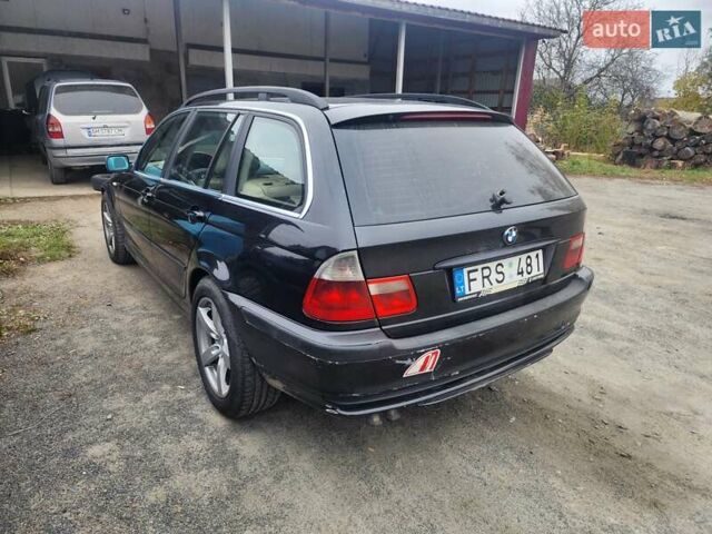 Черный БМВ 3 Серия, объемом двигателя 3 л и пробегом 370 тыс. км за 2600 $, фото 1 на Automoto.ua