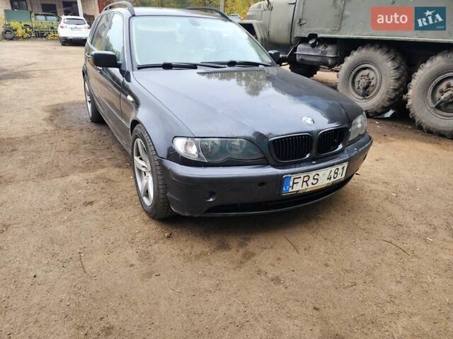 Черный БМВ 3 Серия, объемом двигателя 3 л и пробегом 370 тыс. км за 2600 $, фото 3 на Automoto.ua