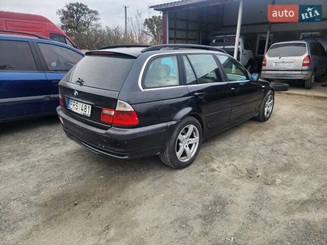 Черный БМВ 3 Серия, объемом двигателя 3 л и пробегом 370 тыс. км за 2600 $, фото 2 на Automoto.ua