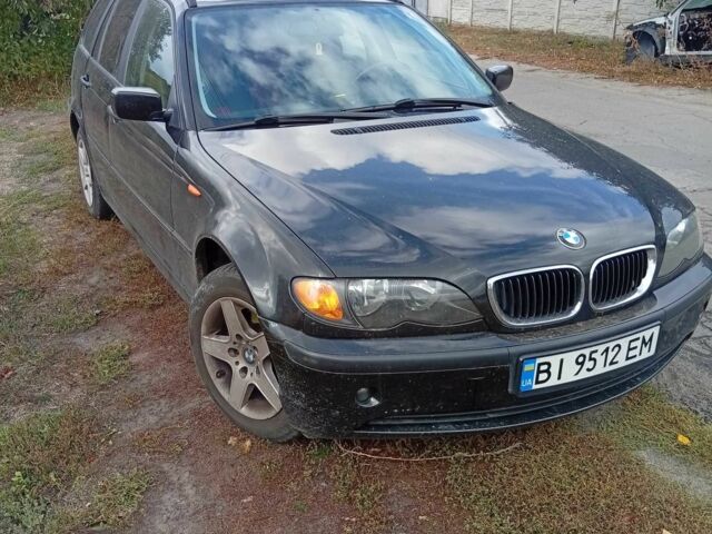 Черный БМВ 3 Серия, объемом двигателя 1.8 л и пробегом 204 тыс. км за 4500 $, фото 1 на Automoto.ua