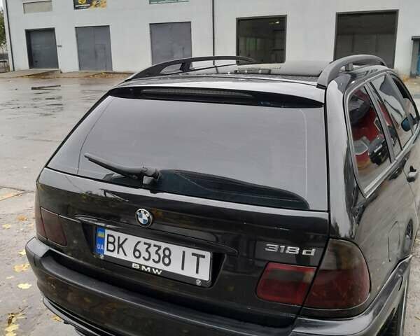 Черный БМВ 3 Серия, объемом двигателя 2 л и пробегом 346 тыс. км за 4200 $, фото 5 на Automoto.ua