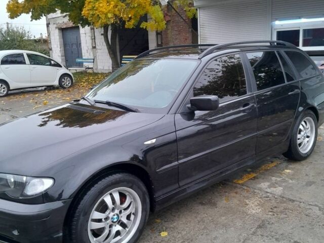 Черный БМВ 3 Серия, объемом двигателя 2 л и пробегом 345 тыс. км за 4500 $, фото 1 на Automoto.ua