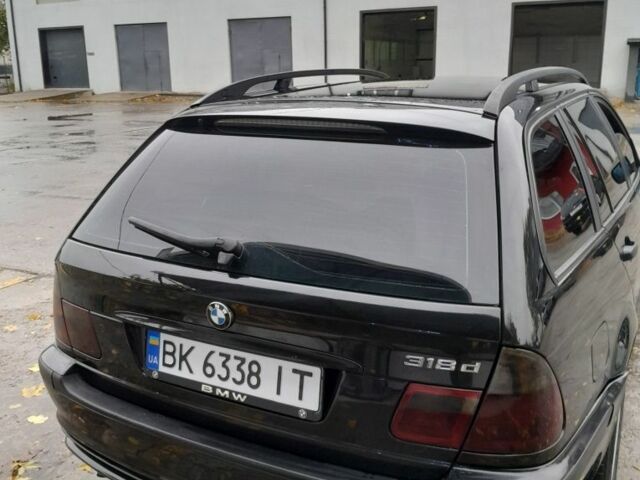 Черный БМВ 3 Серия, объемом двигателя 2 л и пробегом 345 тыс. км за 4500 $, фото 4 на Automoto.ua