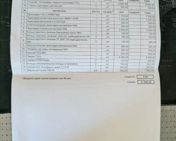 Чорний БМВ 3 Серія, об'ємом двигуна 2 л та пробігом 265 тис. км за 4999 $, фото 12 на Automoto.ua