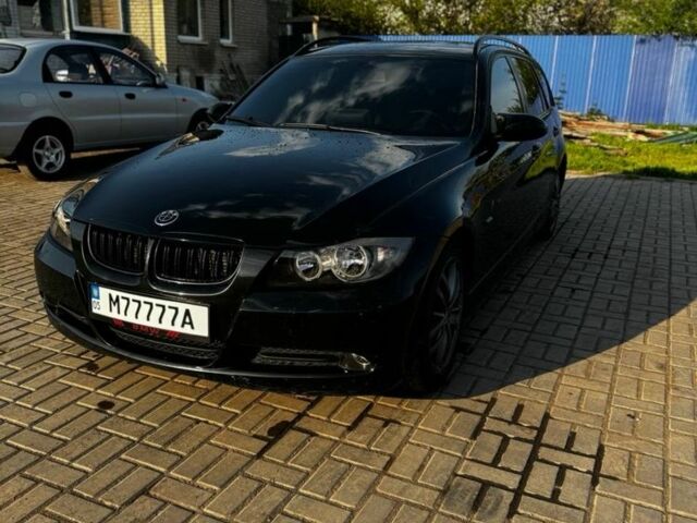 Черный БМВ 3 Серия, объемом двигателя 2 л и пробегом 345 тыс. км за 8500 $, фото 1 на Automoto.ua
