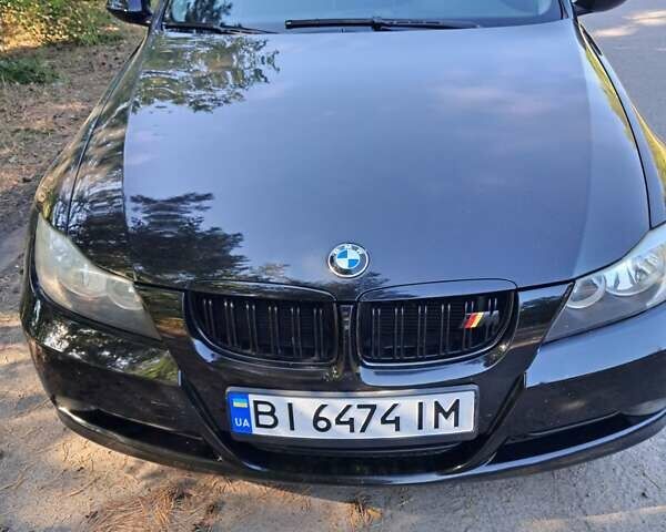 Черный БМВ 3 Серия, объемом двигателя 2 л и пробегом 242 тыс. км за 7000 $, фото 1 на Automoto.ua
