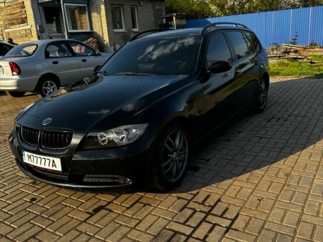 Черный БМВ 3 Серия, объемом двигателя 2 л и пробегом 345 тыс. км за 8500 $, фото 2 на Automoto.ua