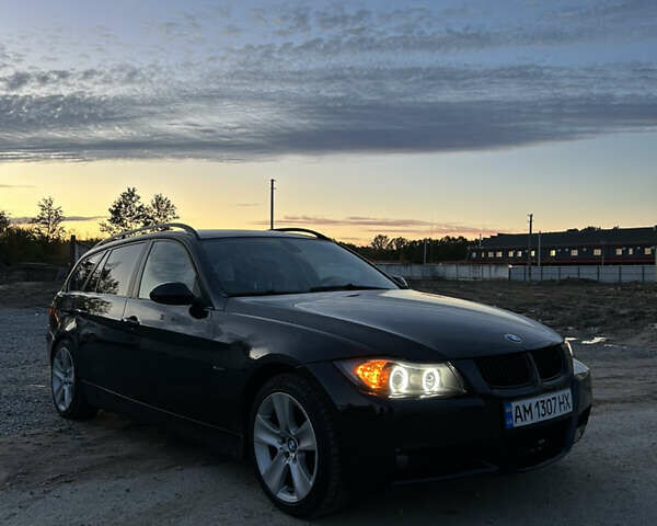 Чорний БМВ 3 Серія, об'ємом двигуна 2 л та пробігом 308 тис. км за 7500 $, фото 6 на Automoto.ua