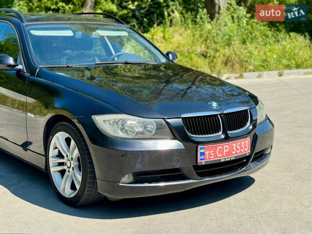 Черный БМВ 3 Серия, объемом двигателя 2 л и пробегом 193 тыс. км за 7200 $, фото 3 на Automoto.ua
