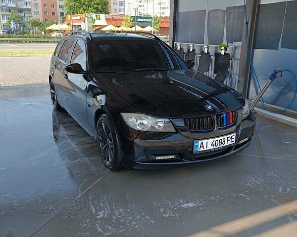 Черный БМВ 3 Серия, объемом двигателя 2 л и пробегом 297 тыс. км за 8500 $, фото 3 на Automoto.ua