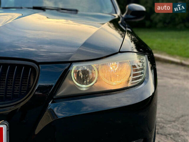 Черный БМВ 3 Серия, объемом двигателя 2 л и пробегом 215 тыс. км за 9040 $, фото 1 на Automoto.ua