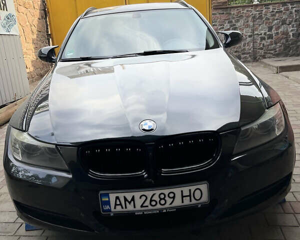 Черный БМВ 3 Серия, объемом двигателя 2 л и пробегом 298 тыс. км за 9450 $, фото 3 на Automoto.ua