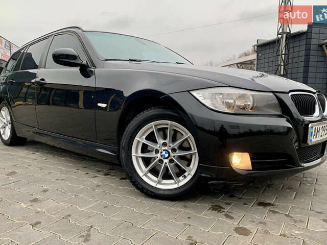 Черный БМВ 3 Серия, объемом двигателя 2 л и пробегом 318 тыс. км за 9300 $, фото 1 на Automoto.ua
