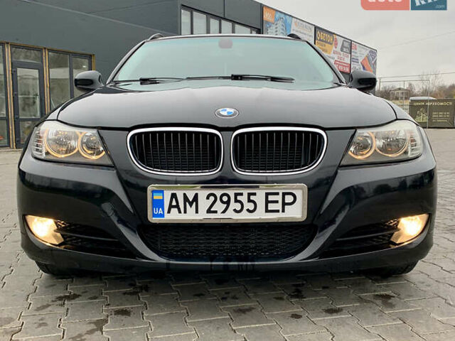 Черный БМВ 3 Серия, объемом двигателя 2 л и пробегом 318 тыс. км за 9300 $, фото 3 на Automoto.ua