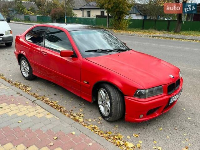 Красный БМВ 3 Серия, объемом двигателя 1.6 л и пробегом 280 тыс. км за 1850 $, фото 1 на Automoto.ua