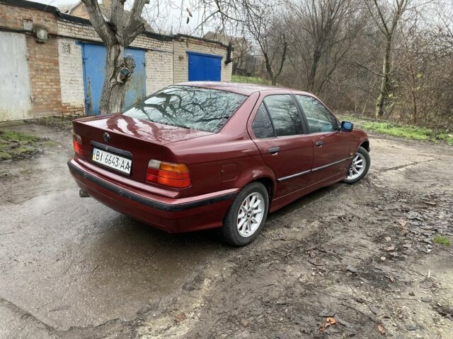 Червоний БМВ 3 Серія, об'ємом двигуна 1.6 л та пробігом 322 тис. км за 1650 $, фото 3 на Automoto.ua