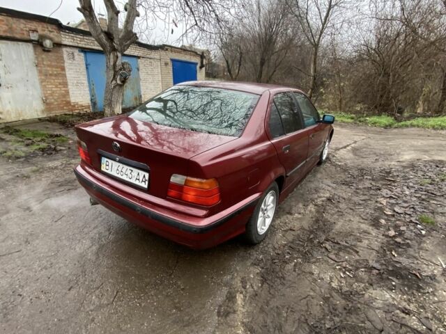 Червоний БМВ 3 Серія, об'ємом двигуна 1.6 л та пробігом 322 тис. км за 1650 $, фото 16 на Automoto.ua