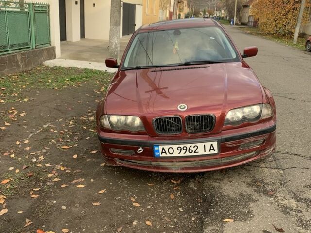 Красный БМВ 3 Серия, объемом двигателя 1.9 л и пробегом 256 тыс. км за 1650 $, фото 1 на Automoto.ua
