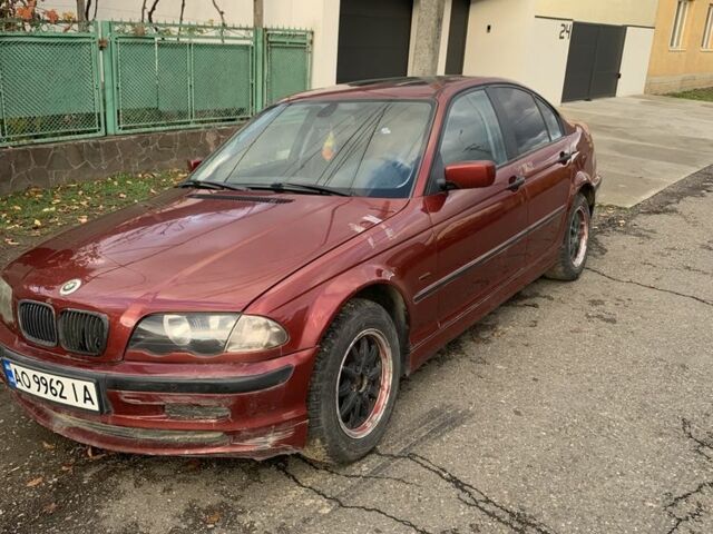 Красный БМВ 3 Серия, объемом двигателя 1.9 л и пробегом 256 тыс. км за 1650 $, фото 2 на Automoto.ua