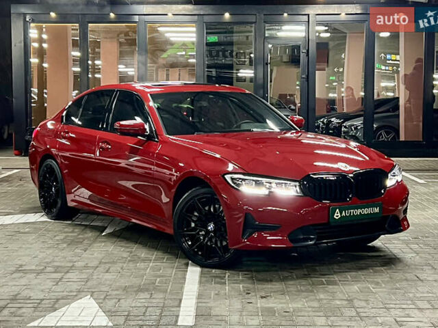 Красный БМВ 3 Серия, объемом двигателя 2 л и пробегом 74 тыс. км за 33000 $, фото 1 на Automoto.ua