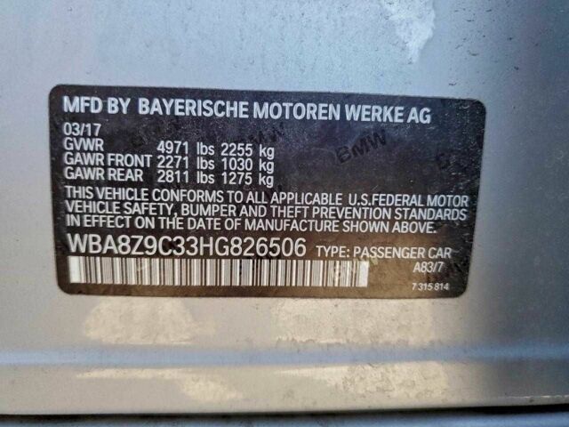 Серый БМВ 3 Серия, объемом двигателя 0 л и пробегом 78 тыс. км за 3000 $, фото 11 на Automoto.ua