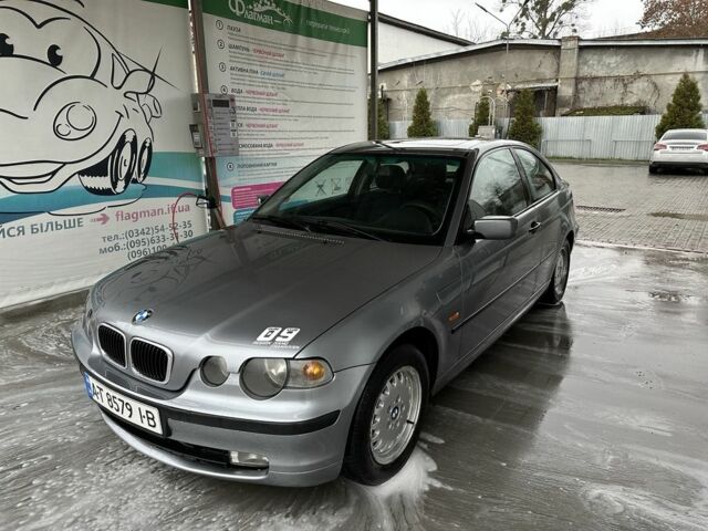 Серый БМВ 3 Серия, объемом двигателя 1.8 л и пробегом 321 тыс. км за 3350 $, фото 1 на Automoto.ua