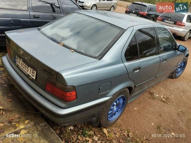 Серый БМВ 3 Серия, объемом двигателя 1.6 л и пробегом 501 тыс. км за 2500 $, фото 3 на Automoto.ua