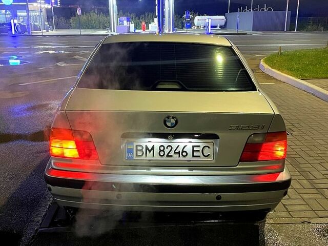 Серый БМВ 3 Серия, объемом двигателя 2.5 л и пробегом 328 тыс. км за 4000 $, фото 3 на Automoto.ua