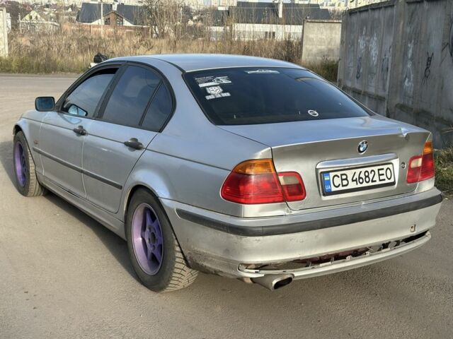 Серый БМВ 3 Серия, объемом двигателя 1.9 л и пробегом 200 тыс. км за 2750 $, фото 1 на Automoto.ua