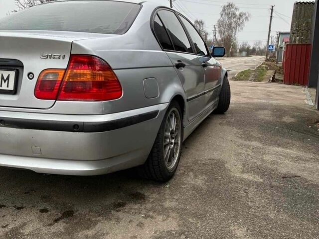 Серый БМВ 3 Серия, объемом двигателя 2 л и пробегом 241 тыс. км за 4100 $, фото 1 на Automoto.ua