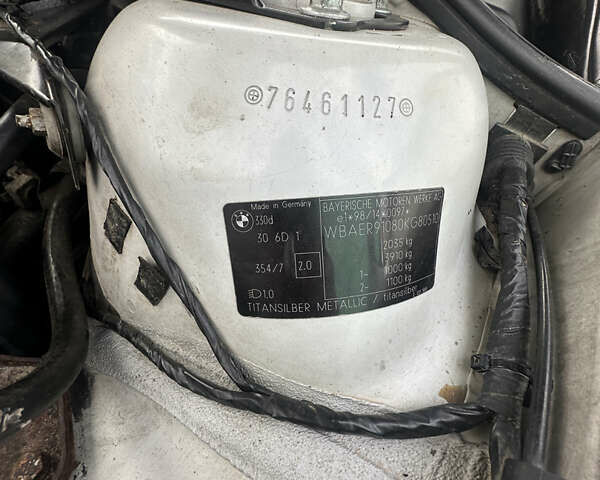 Серый БМВ 3 Серия, объемом двигателя 3 л и пробегом 367 тыс. км за 9500 $, фото 16 на Automoto.ua