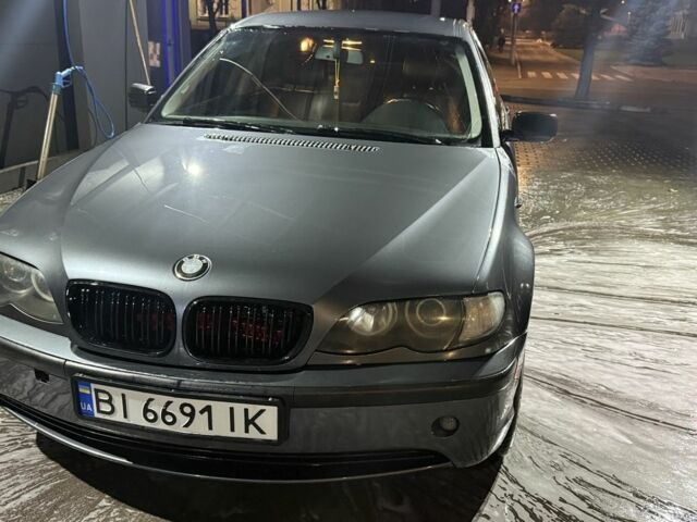 Серый БМВ 3 Серия, объемом двигателя 2 л и пробегом 296 тыс. км за 5000 $, фото 1 на Automoto.ua
