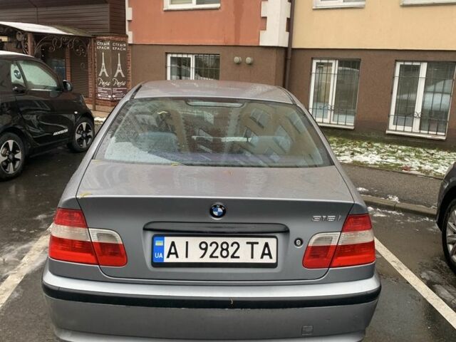 Серый БМВ 3 Серия, объемом двигателя 1.8 л и пробегом 205 тыс. км за 4400 $, фото 4 на Automoto.ua