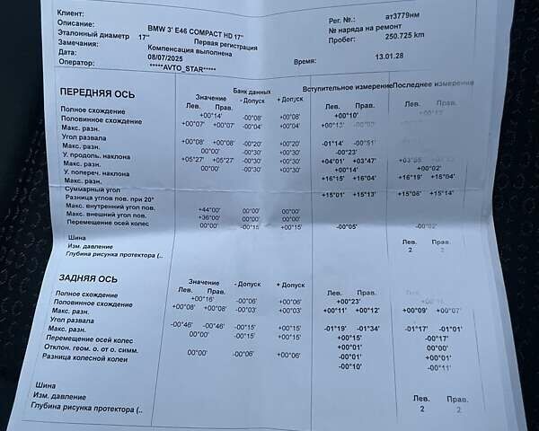 Серый БМВ 3 Серия, объемом двигателя 2 л и пробегом 260 тыс. км за 6100 $, фото 8 на Automoto.ua