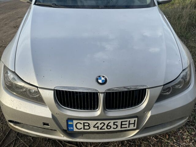 Серый БМВ 3 Серия, объемом двигателя 2 л и пробегом 216 тыс. км за 5800 $, фото 3 на Automoto.ua