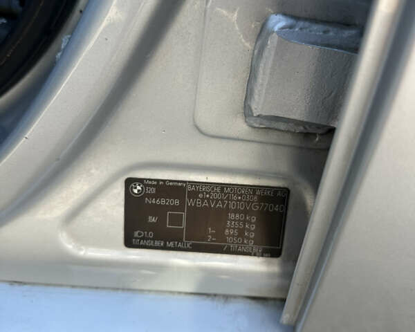 Сірий БМВ 3 Серія, об'ємом двигуна 2 л та пробігом 265 тис. км за 6700 $, фото 20 на Automoto.ua